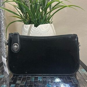 Coach Penn Sequin Shoulder Bag